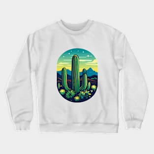 Cactus Saguaro Crewneck Sweatshirt